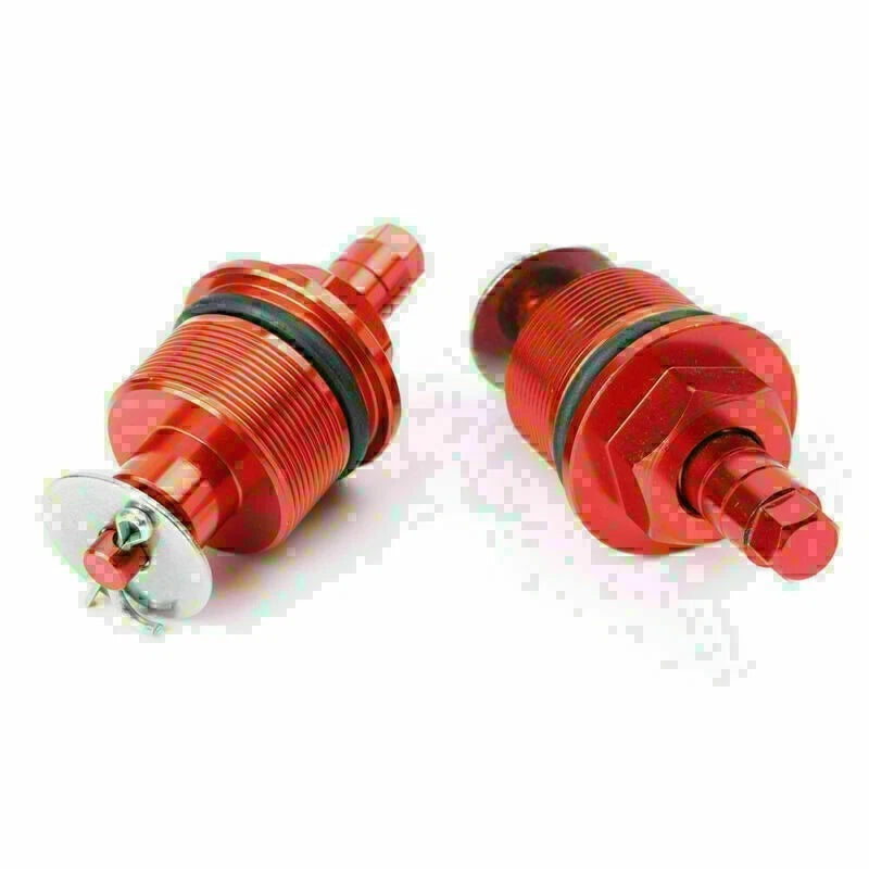 Pair Front Shock Absorber Adjuster Bolt for Honda CBF125 (2009–2017) RED