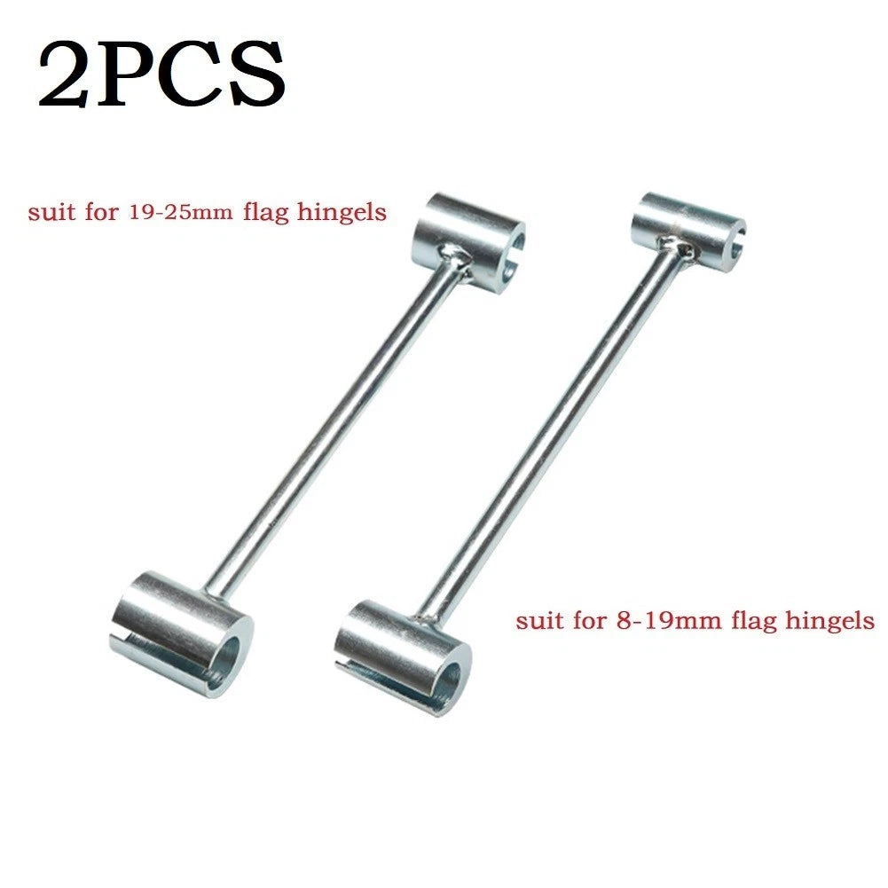 Ergonomic Steel Wrench for Door Hinge Adjustments