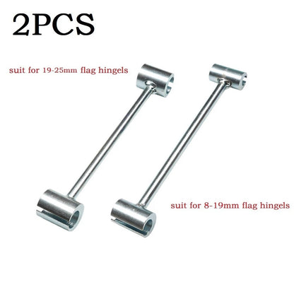 Ergonomic Steel Wrench for Door Hinge Adjustments