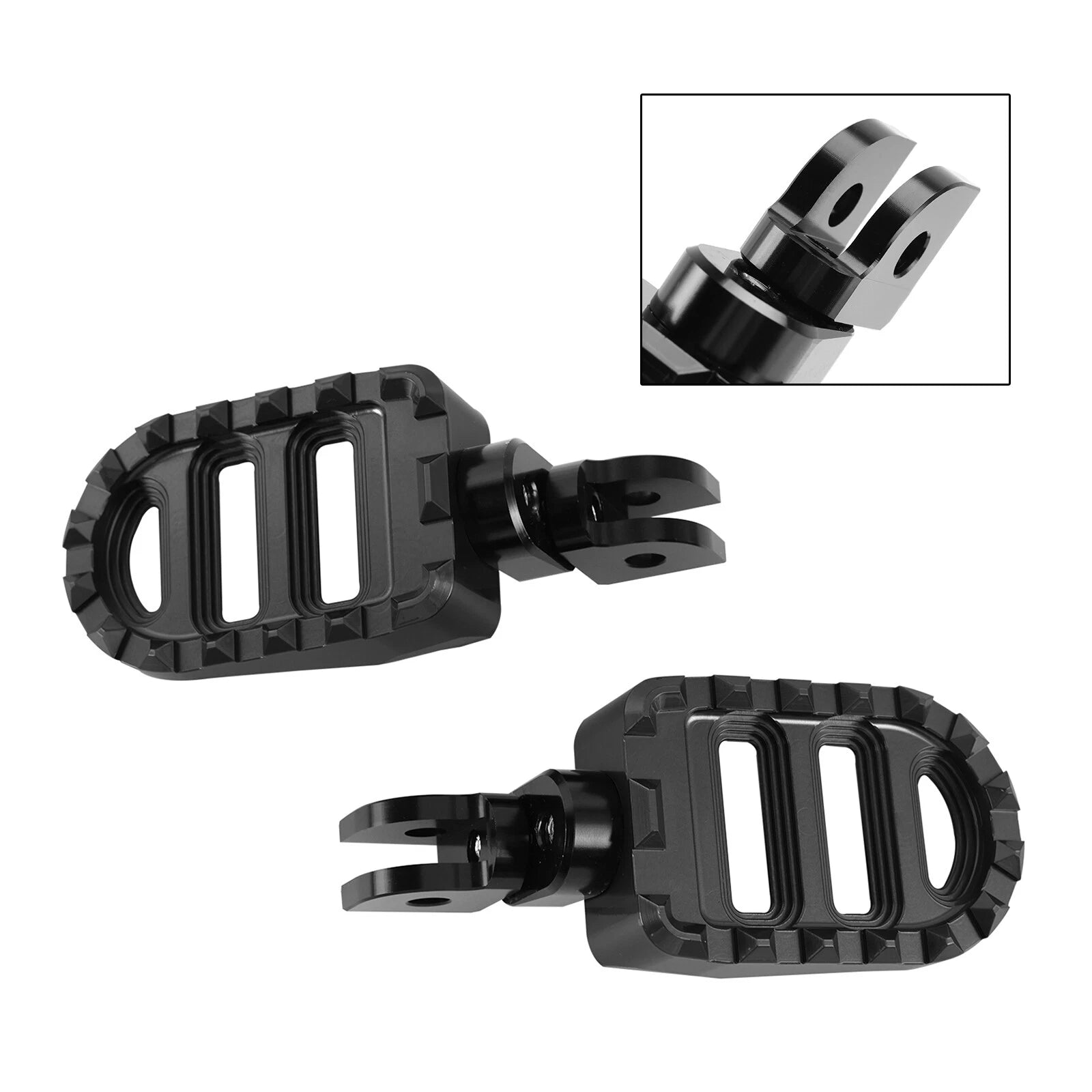 Front Footrests Foot Pegs for Yamaha XSR700 XSR900 FJR1300 YZF-R6 YZF-R1 (2016–2023)