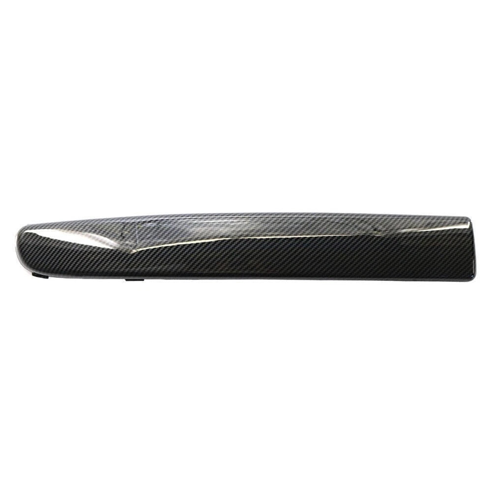 Carbon Fiber Front Right Side Bumper Moulding Trim for FIAT 500 (2007–2015)