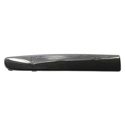Carbon Fiber Front Right Side Bumper Moulding Trim for FIAT 500 (2007–2015)