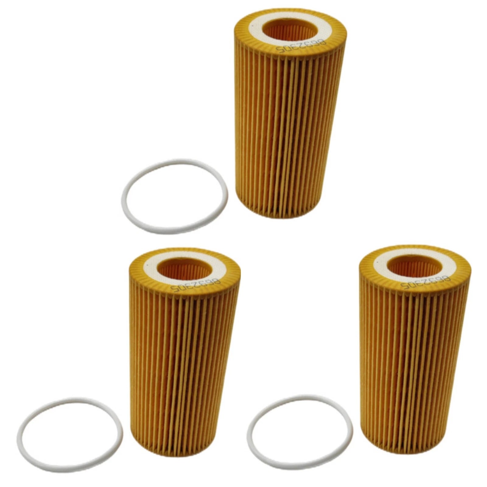 3Pcs Oil Filter for Volvo Penta 4.3 5.0 5.7 8.1 L D3 (8692305, 18-8003)