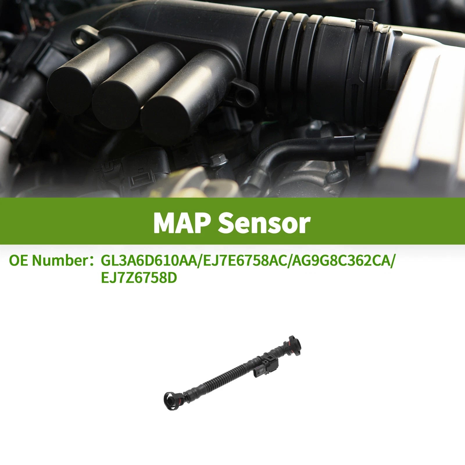 MAP Sensor for Ford Escape SE (2019–2021) No.GL3A6D610AA