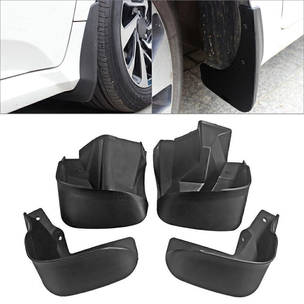 Set of 4 Splash Guards Mud Flaps for Honda Civic (1996–2000)