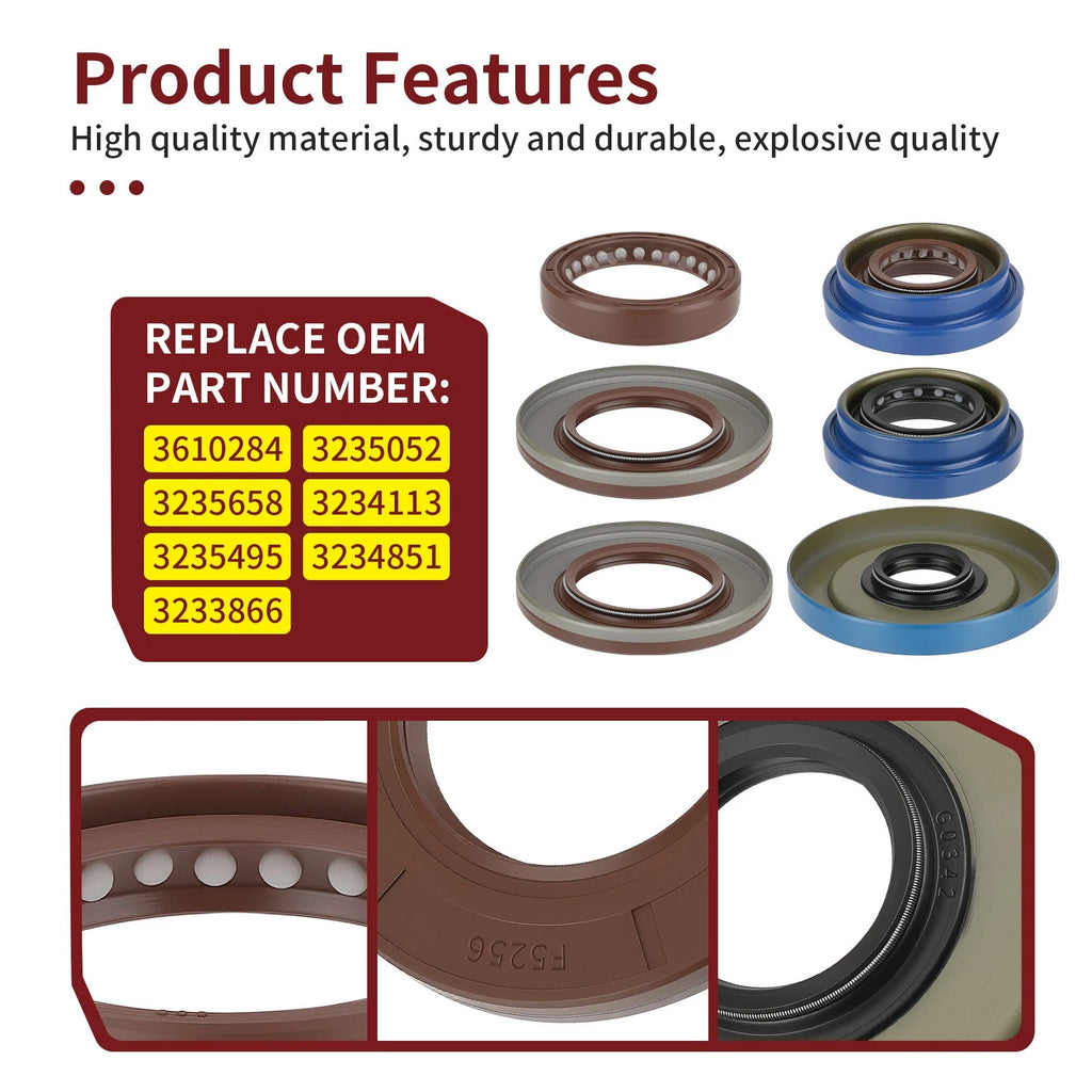 Transmission Seals Kit for Polaris Pro XD Full-Size Gas (2022–2026)