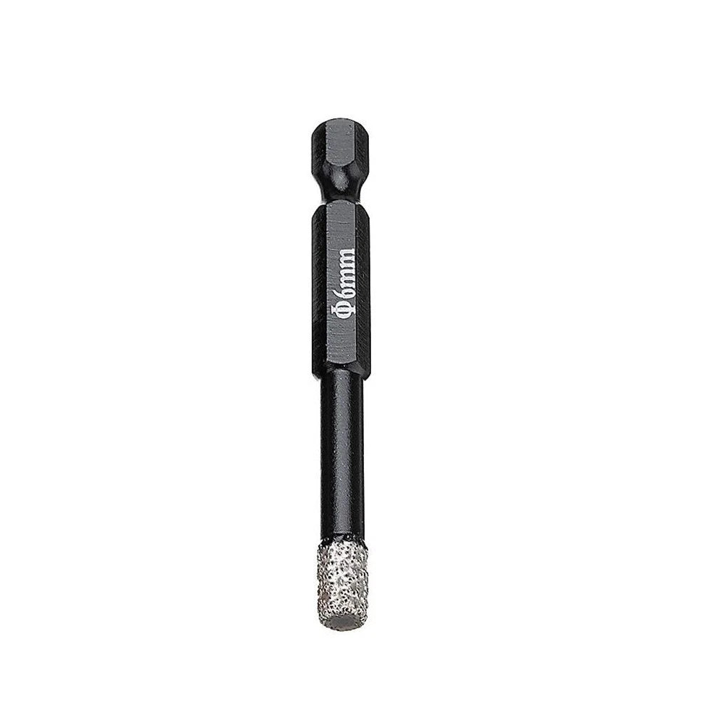 Dry Drill Bit for Glass Porcelain (Hex, Diamond)