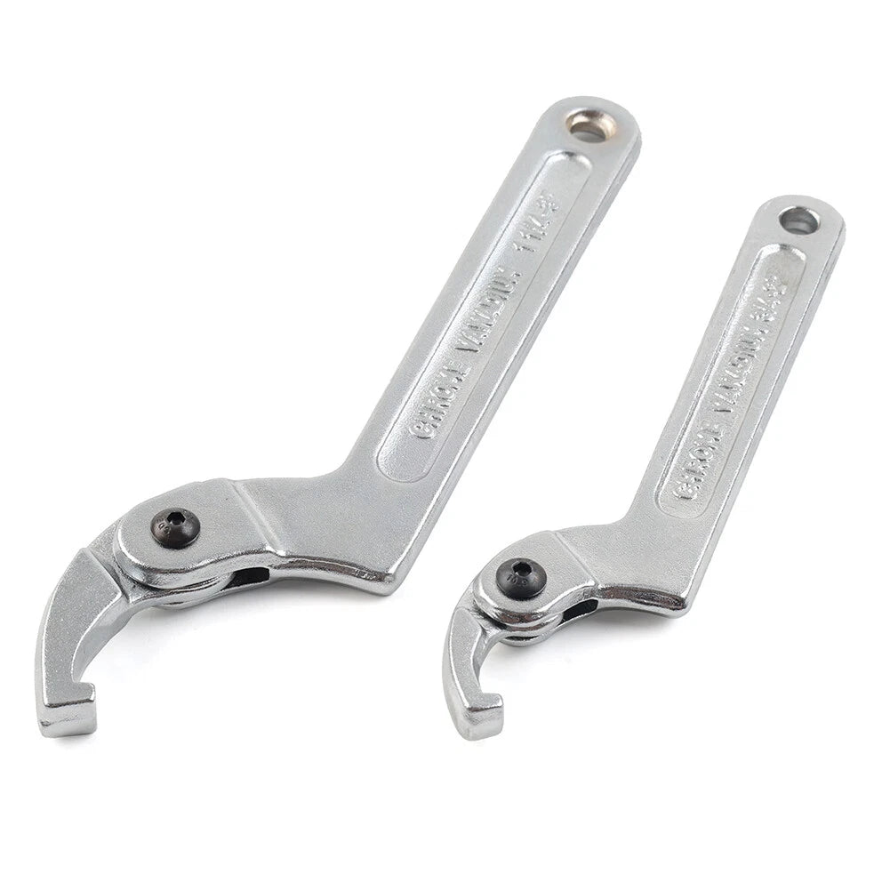 Adjustable Shock Absorber C Clamp Spanner Hook Wrench for Motorcycle ATV