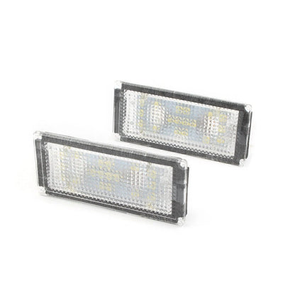 2X SMD LED License Plate Lights for BMW E66 7 Series (2002–2008)