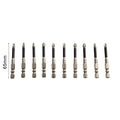 10-Piece Magnetic Screwdriver Bit Set for Strong Driving