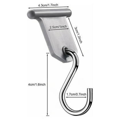 8 Pack Awning S Hook Hangers for Caravan Motorhome RV Rails Track
