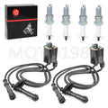 Ignition Coil Pack Spark Plug + Cap for Honda Shadow ACE Aero Spirit 750 (1997–2003)