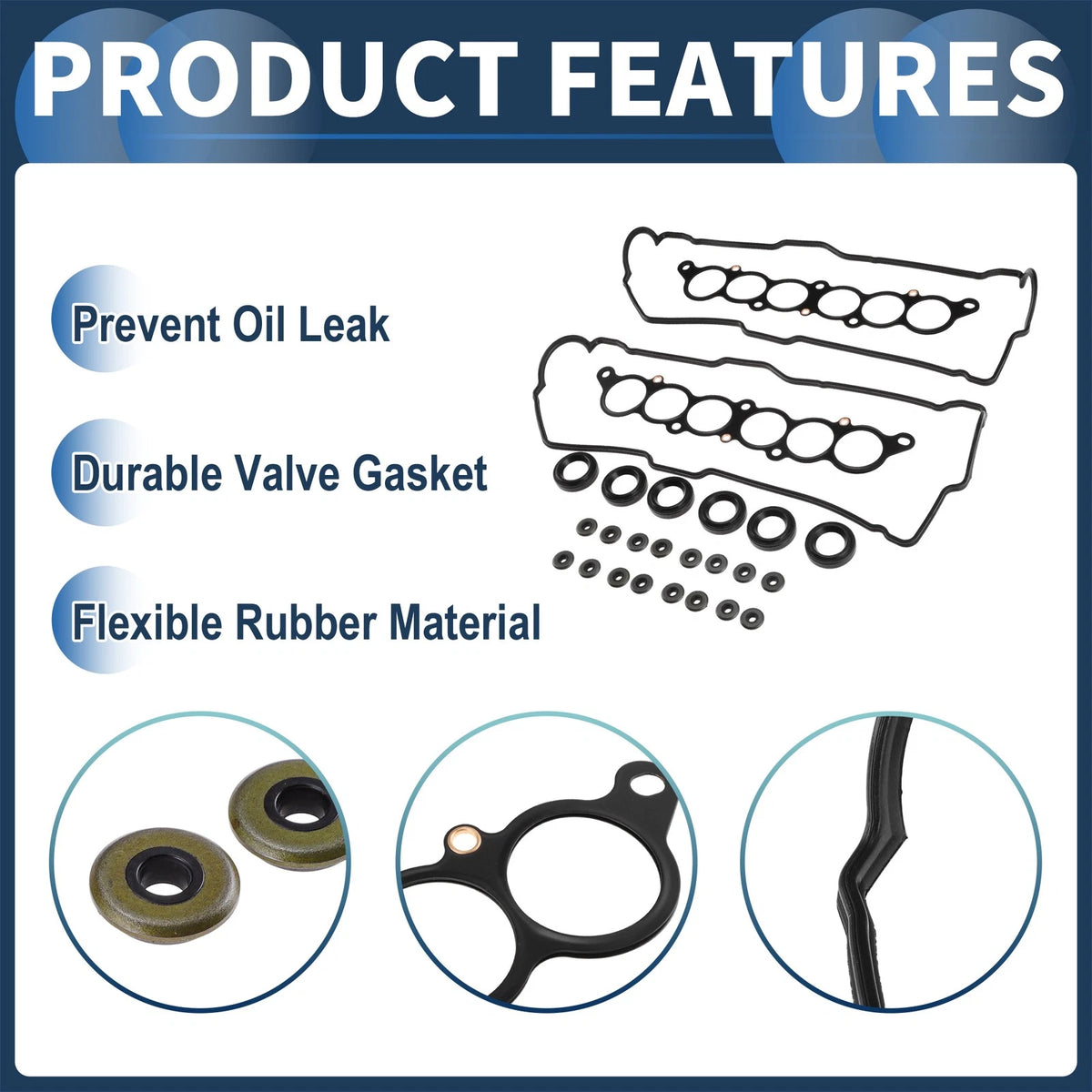 Valve Cover Gasket Set for Toyota 4Runner (1996–2002) VC203