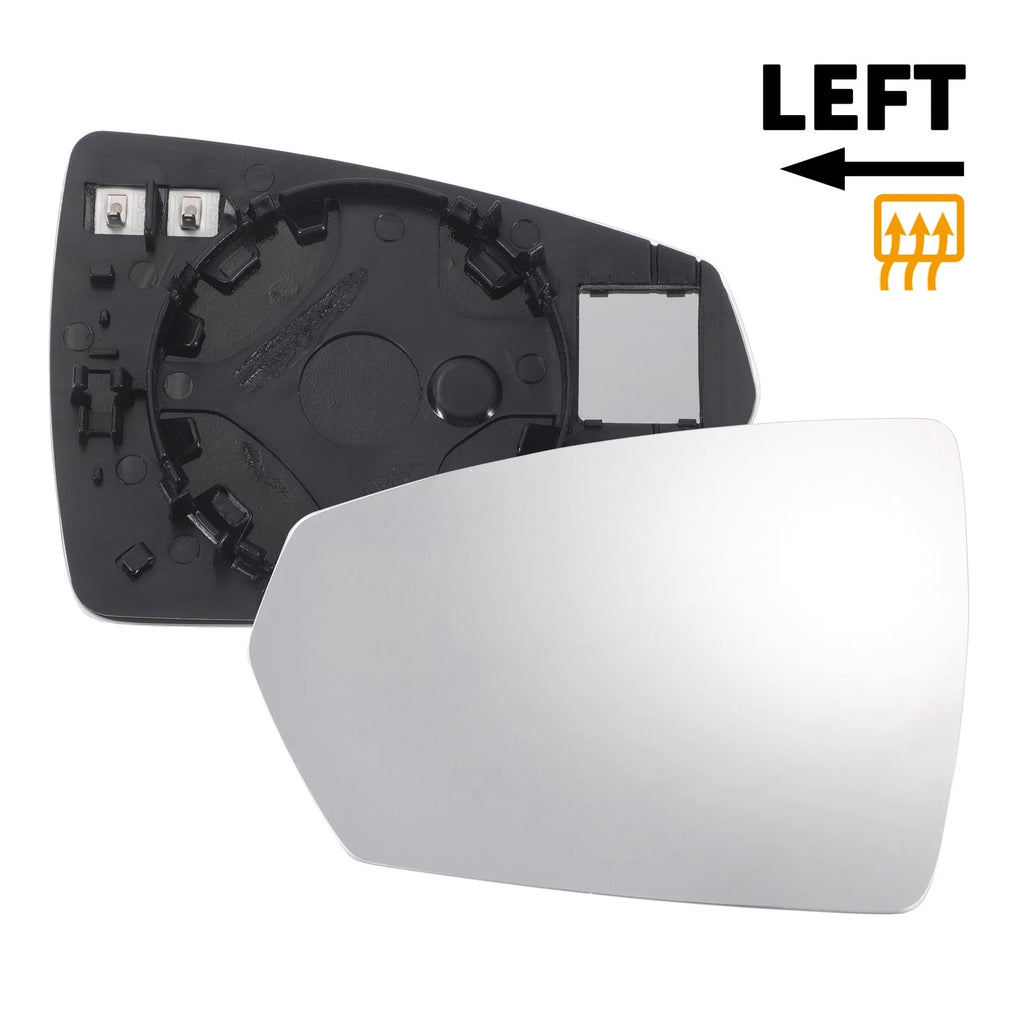Left Side Heated Mirror Glass Replacement for Audi A1 (2018–2023)