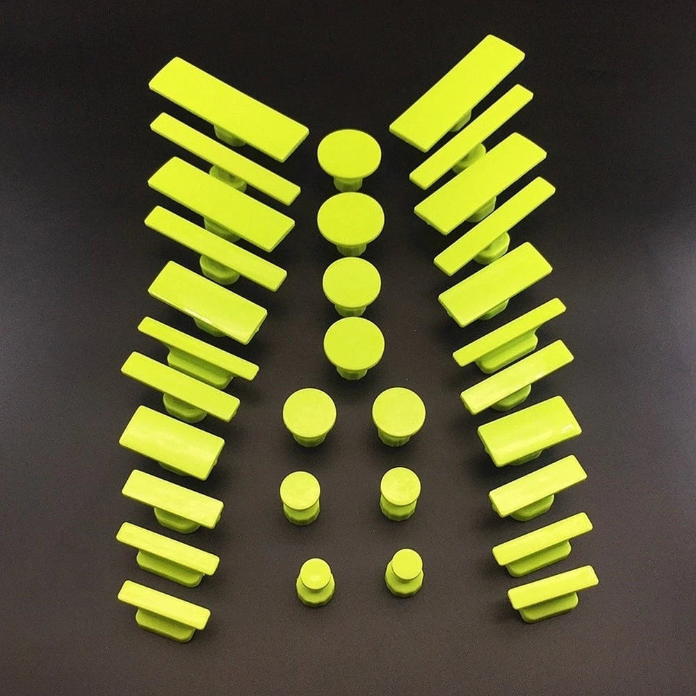 16 Piece Dent Traction Plates with Suction Cups for Hail Damage Solutions