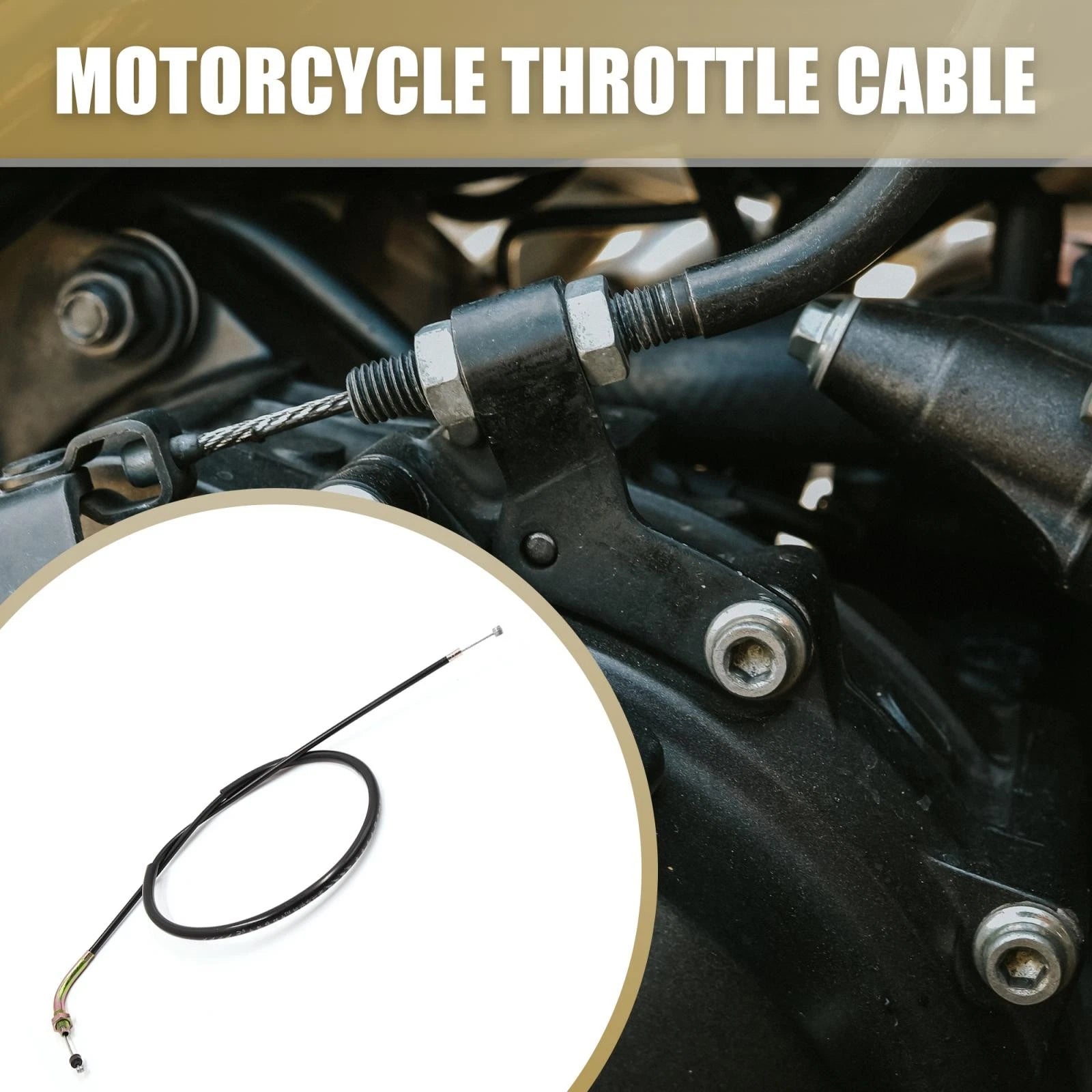 Choke Throttle Cable Wire Replacement for Honda CBT125 (2011–2018)