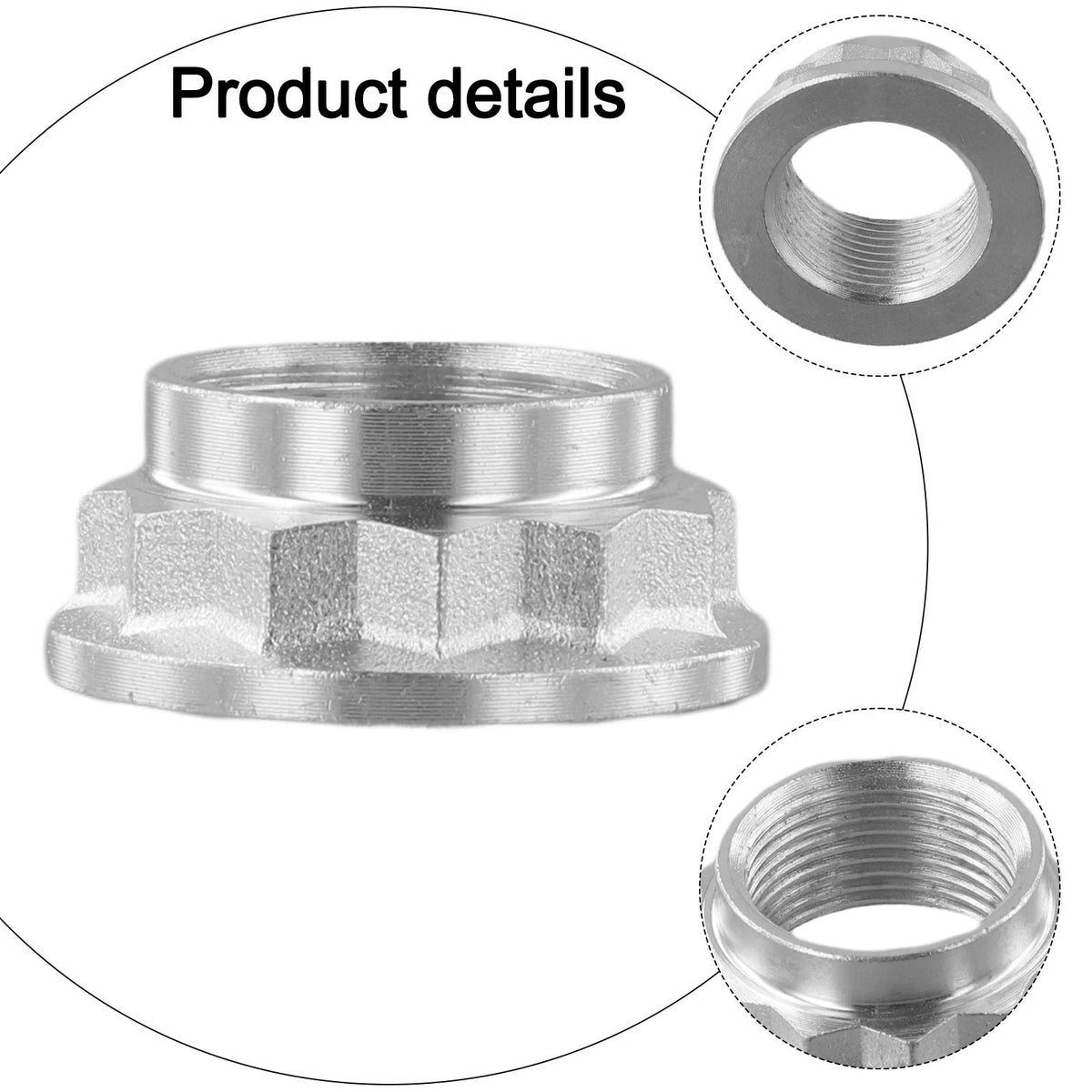 M24 x 1.5mm Threaded Hub Nut for BMW Vehicles