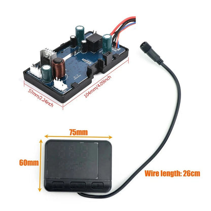 Heater Temperature Controller 12V 24V Controller Board Easy Parameter Adjustment