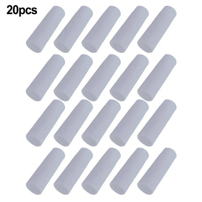 Set of 20 Straight Connectors for Camping Tent Poles (8.5mm)