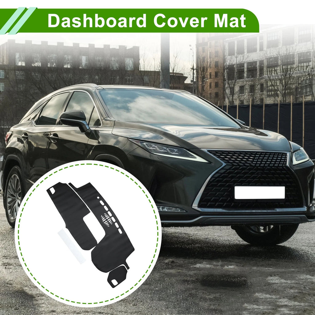 Dashboard Cover Mat for Lexus RX350 2016–2019 Dash Mat Carpet Black