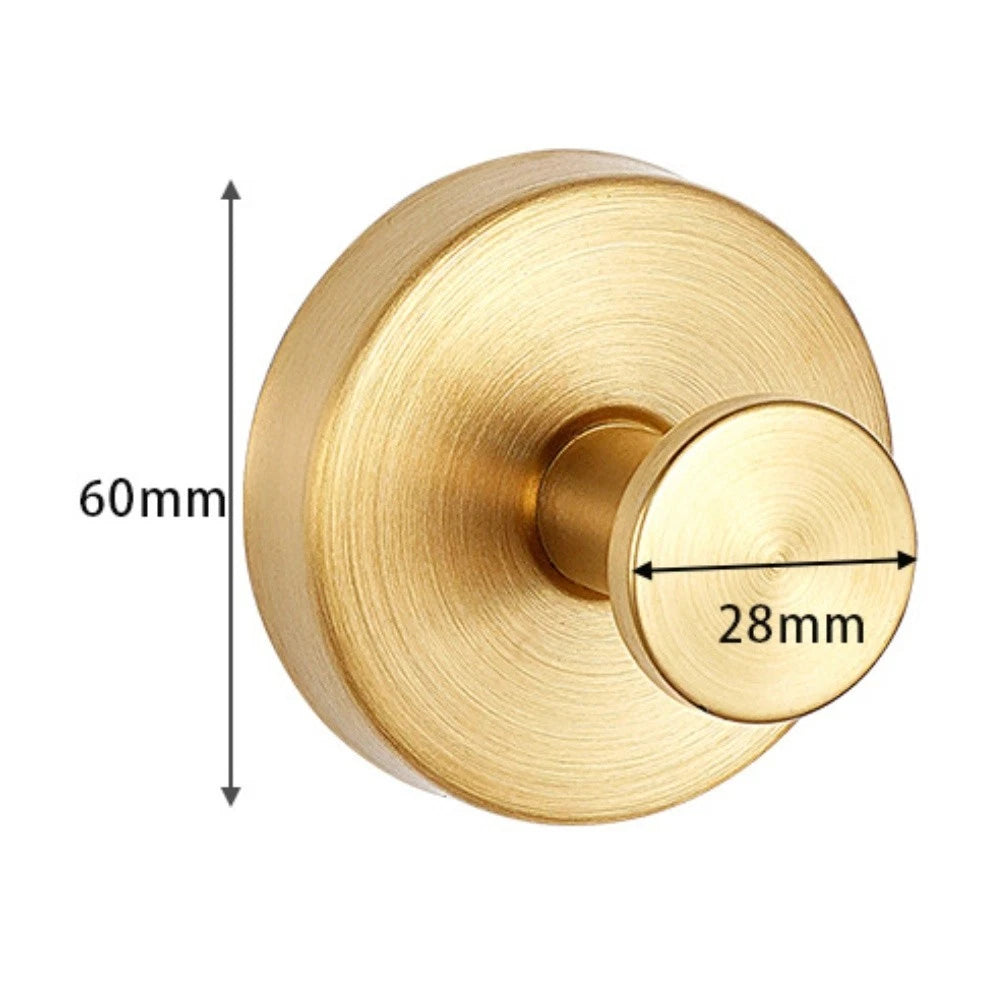 Set of 4 Stainless Steel Suction Cup Hooks for Kitchen Bathroom