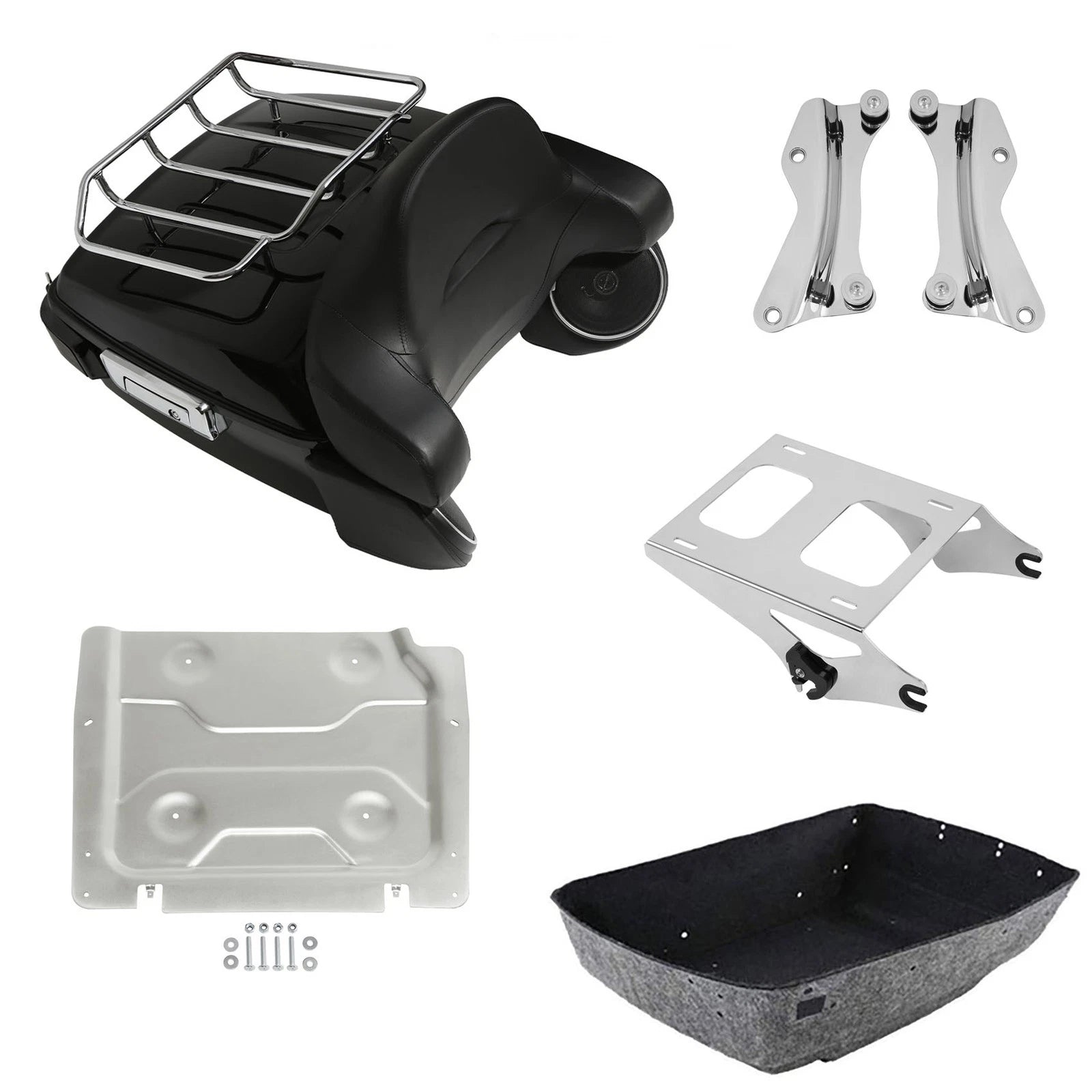LED Light Mount Plate for Harley Touring (2014–2023)