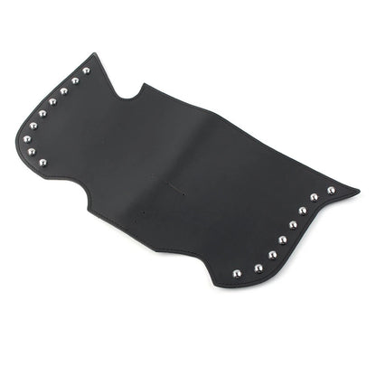Black Heat Saddle Shield Deflectors for Harley Touring Softail Dyna