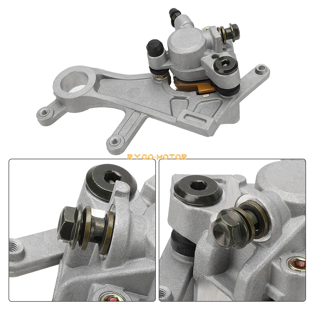 Rear Brake Caliper & Pads for Honda CR125R CR250R (2002–2007) 43150-MKE-A01