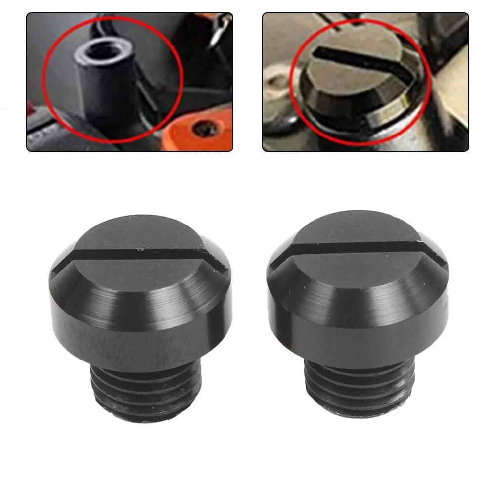 2X Mirror Hole Accessories for