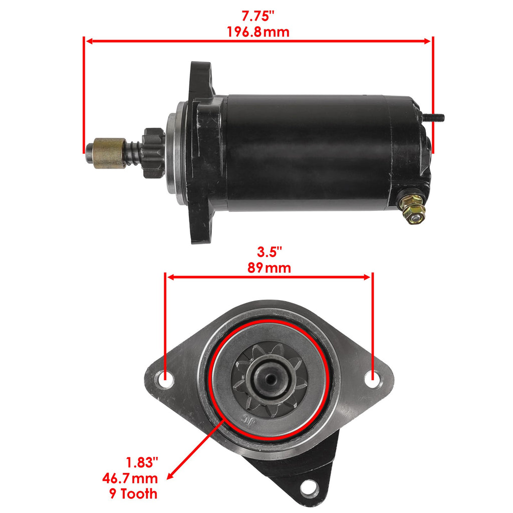 Starter Motor Replacement for Rotax BRP Marine 787 (1995–1999)