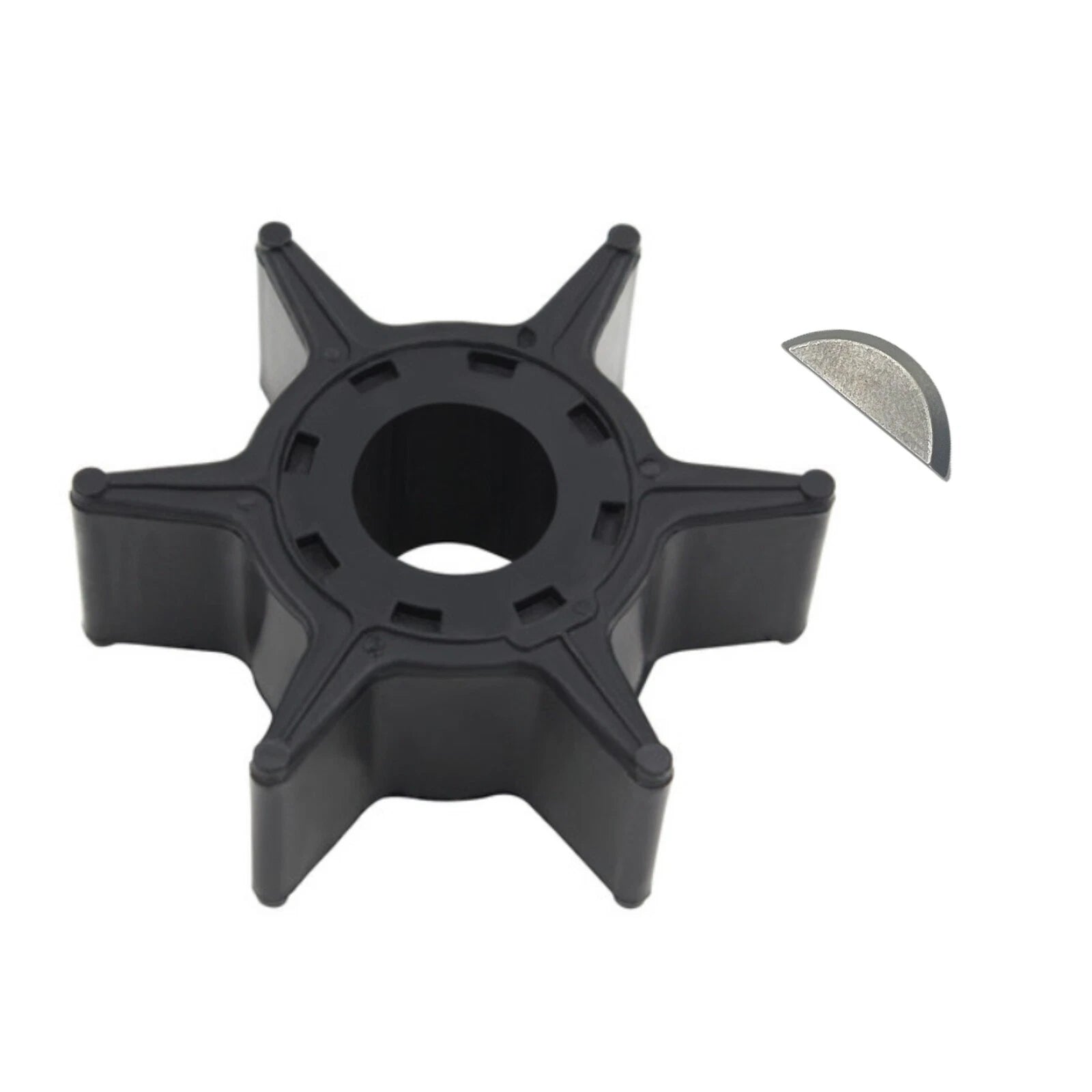 Water Pump Impeller with Key for Yamaha Outboard Motor (6L2-44352-00)