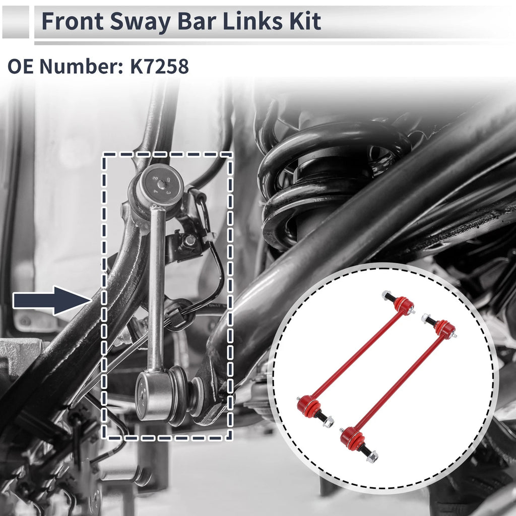 Front Stabilizer Bar Links for Chrysler Pacifica (2004–2008) Pair