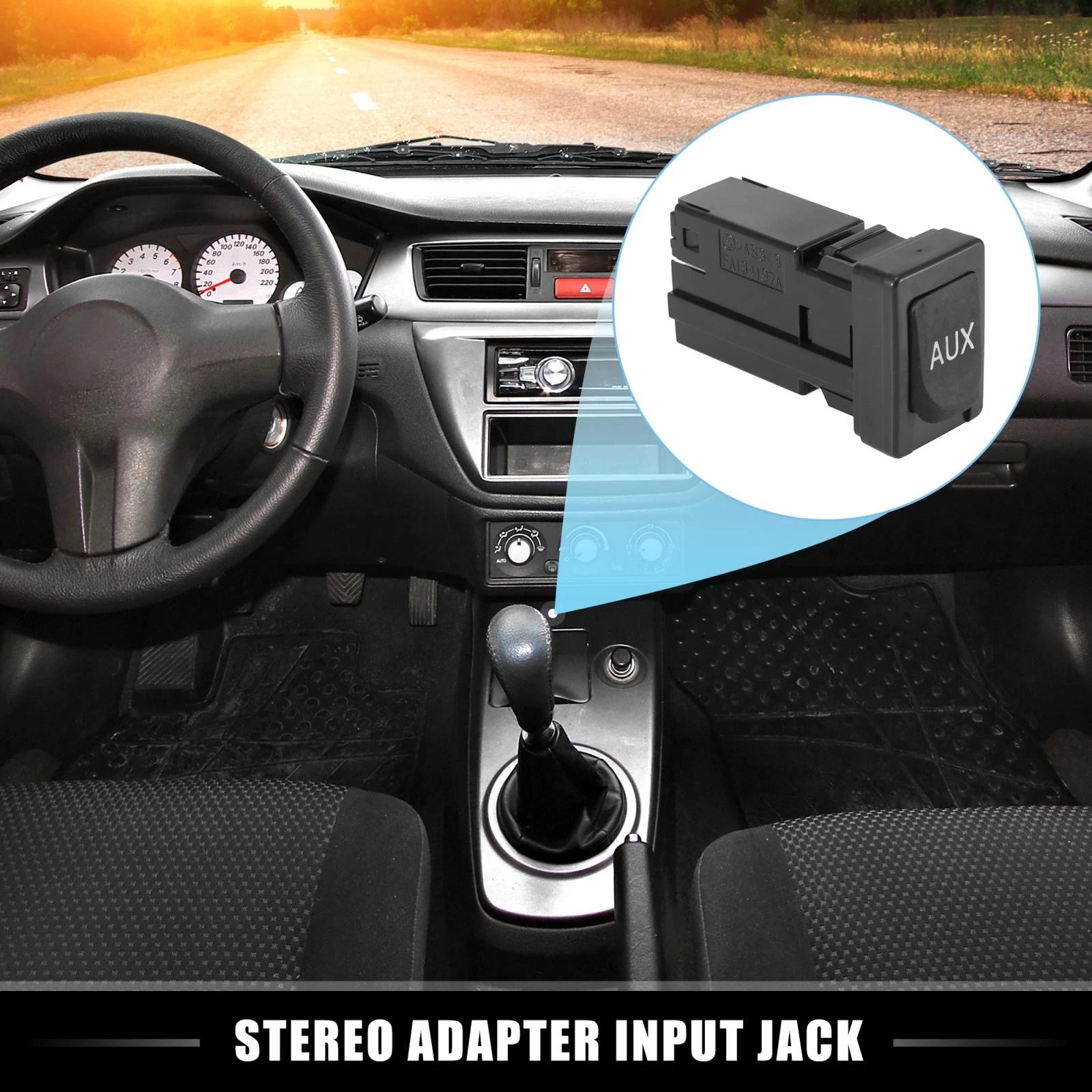 Auxiliary Stereo Adapter Input Jack for Toyota Tundra Tacom (2005–2015)