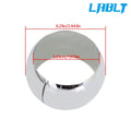 Steering Column Floor Mount for Universal 2in Columns (Chrome)