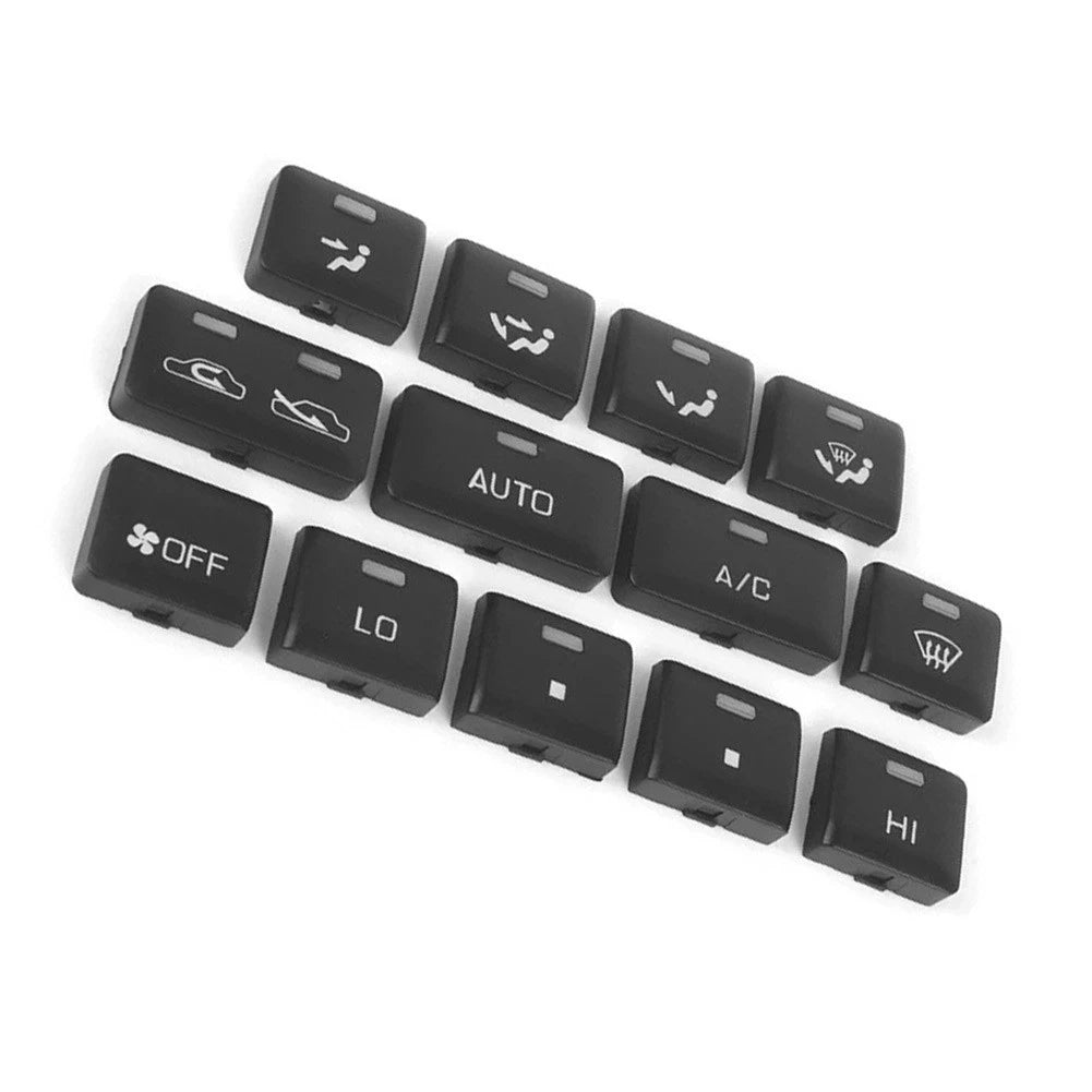 13 pcs AC Climate Switch Button Set for Toyota Land Cruiser 80
