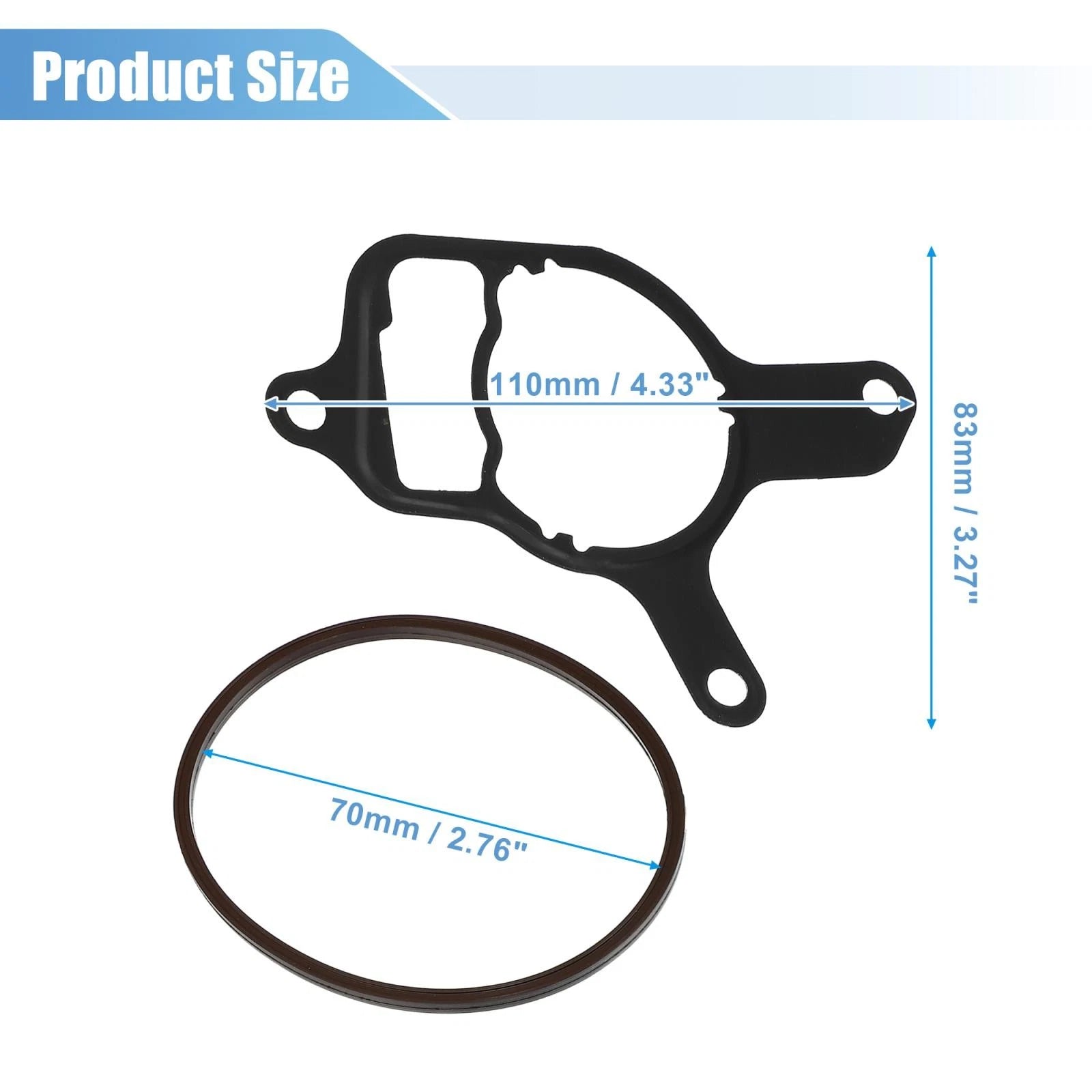Vacuum Pump Rebuild Seal Kit for Audi VW 2.5L (2005–2012)