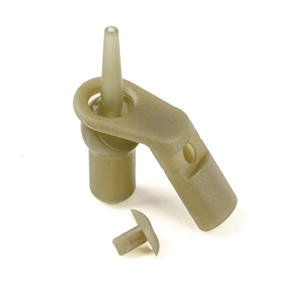 30mm Green ABS Drop Off Run Ring Rubber Beads for Carp Rigs (Chod)