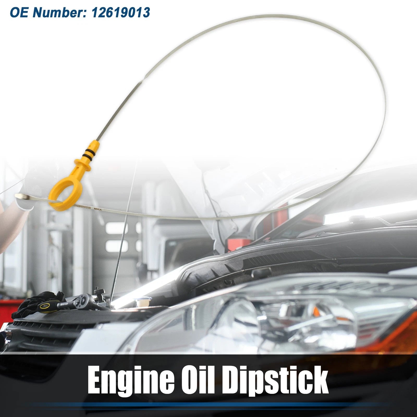 Engine Oil Level Indicator Dipstick for Chevrolet Silverado 1500 (2007–2018)
