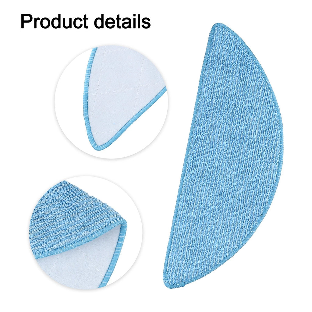 4PCS Mop Cloth Set for BPMIO B12 Vacuum Cleaner (Efficient Cleaning)