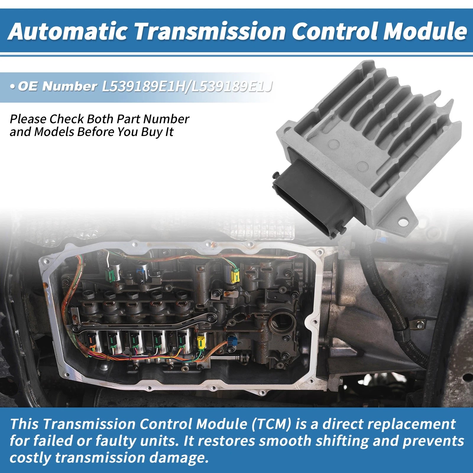 Transmission Control Module for Mazda 3 2.5L (2010–2011) No.L539189E1H