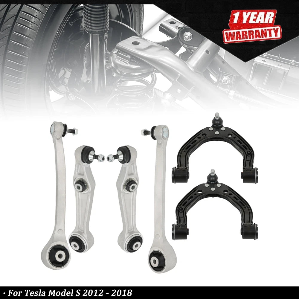 Set of 6 Control Arms for Tesla Model S (2012–2018)