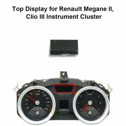 LCD Display for Renault Megane II Cabrio, Clio III, Estate (2003–2010)