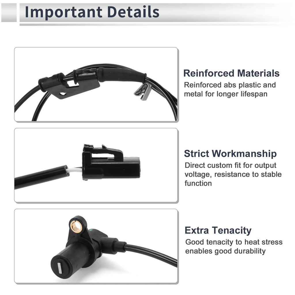 ABS Wheel Speed Sensor Replacement for Hyundai Elantra (2011–2020)