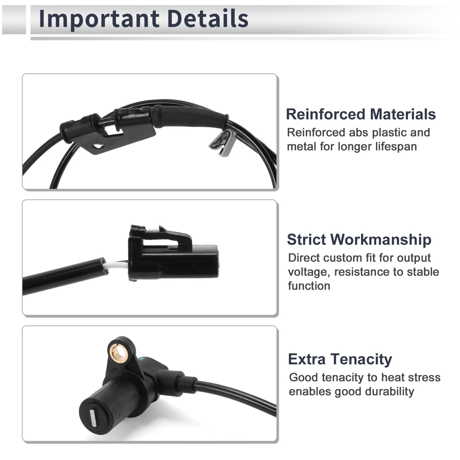 ABS Wheel Speed Sensor Replacement for Hyundai Elantra (2011–2020)