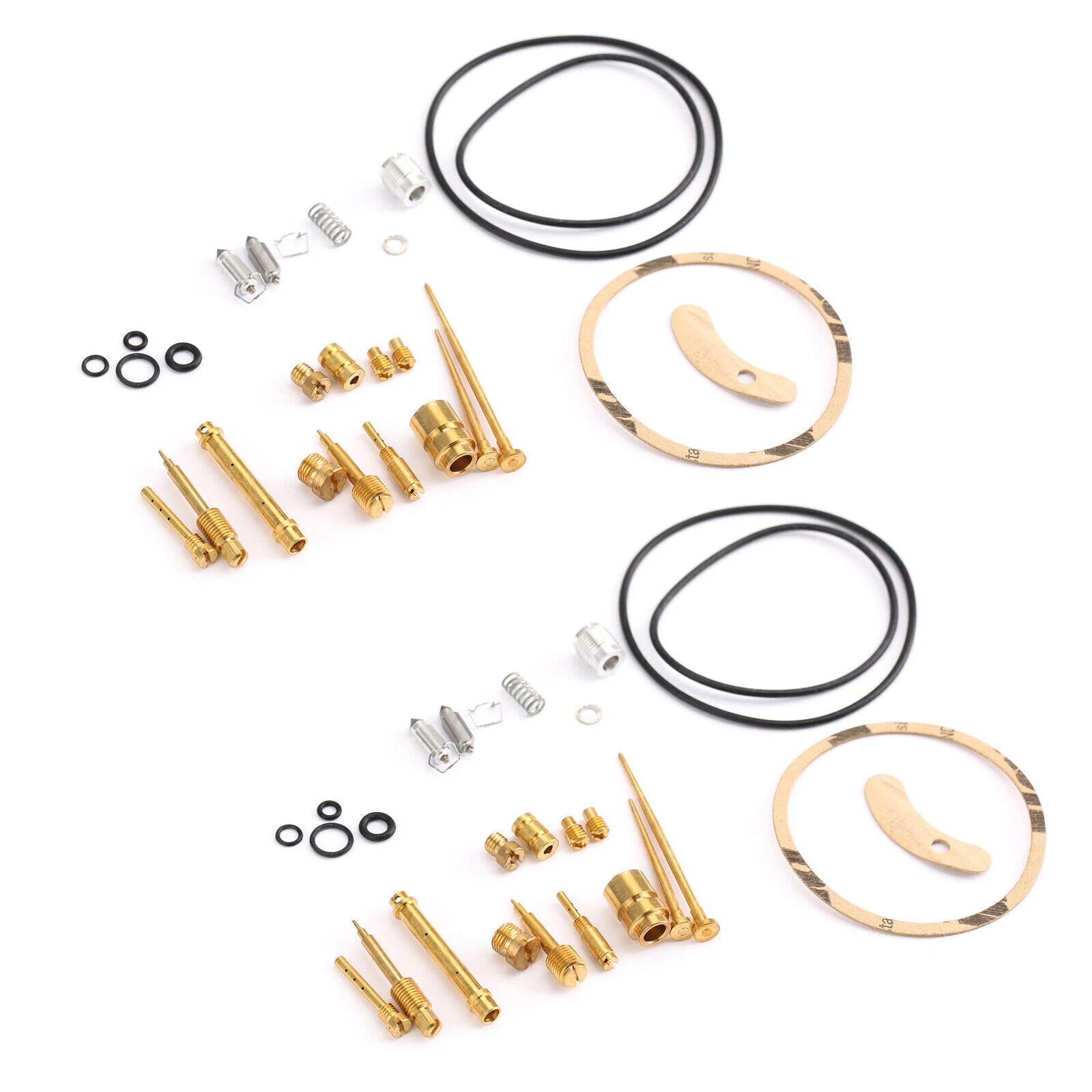 2X Carburetor Rebuild Repair Kit for Kawasaki KZ400 (1974–1978)
