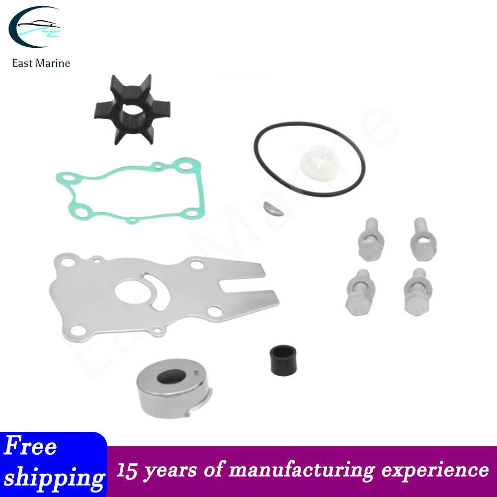 Water Pump Repair Kit for Yamaha C40 C50 T50 Outboard (63D-W0078-01-00)