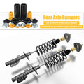 Rear Shock Mount Upper Lower Bumper Replacement for BMW E82 128i (2010–2013)