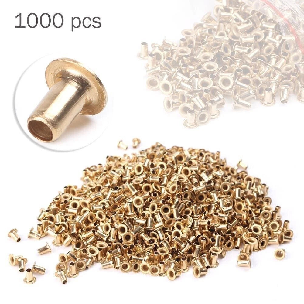 Brass Frame Eyelets for Beekeeper Wooden Frames (1000x)
