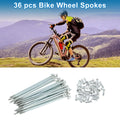 Bicycle Spokes 82mm Galvanized Replacement Set for 36 Spoke Wheels (82mm)