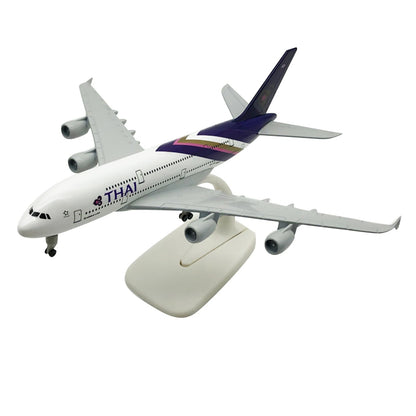 Alloy Aircraft Model for Thai Airways A380 (1:400 Scale)